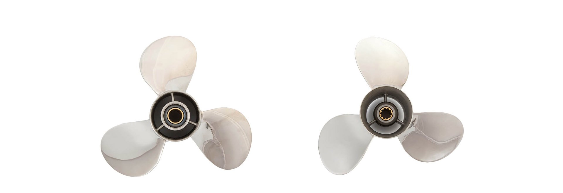 VIF Jason Marine Aluminum Boat Propeller – 9 7/8" X 11 1/4" Pitch, 10 Spline, RH For Yamaha F25/20/25/30HP
