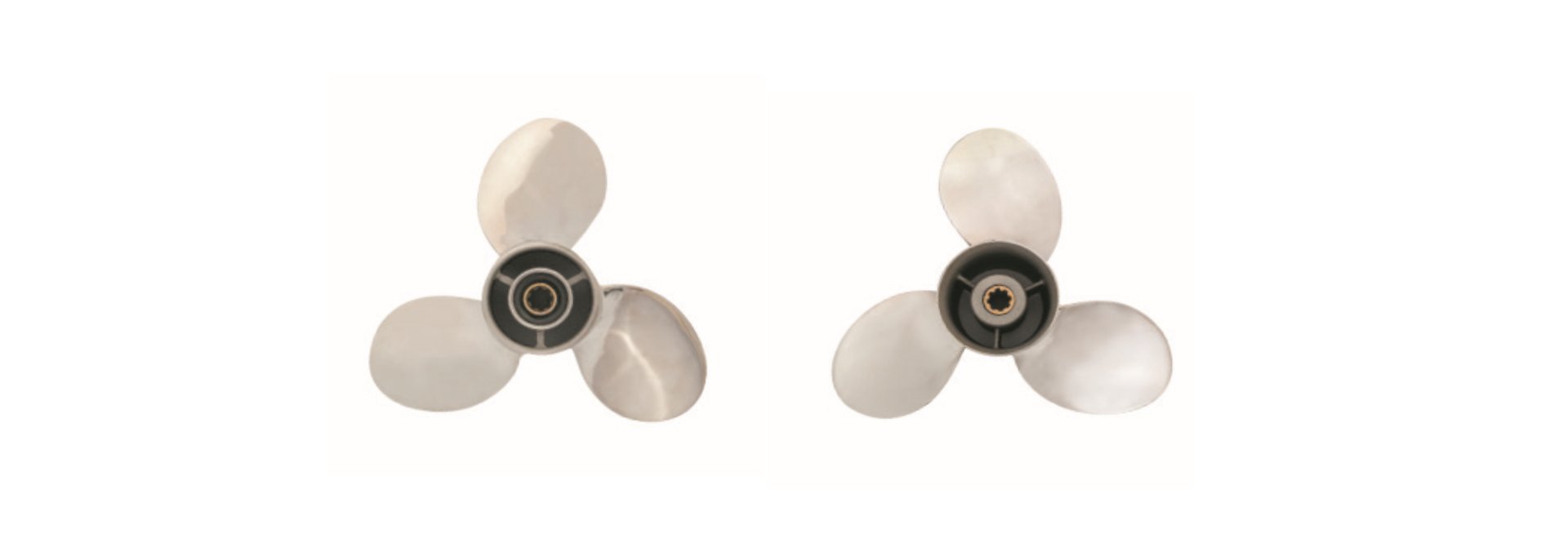 thumbnail image 2 of 4-Blade Aluminum Propeller For Honda BF8/9.9/15/20HP Outboards - High Thrust Boat Prop Replacement 2 of 14