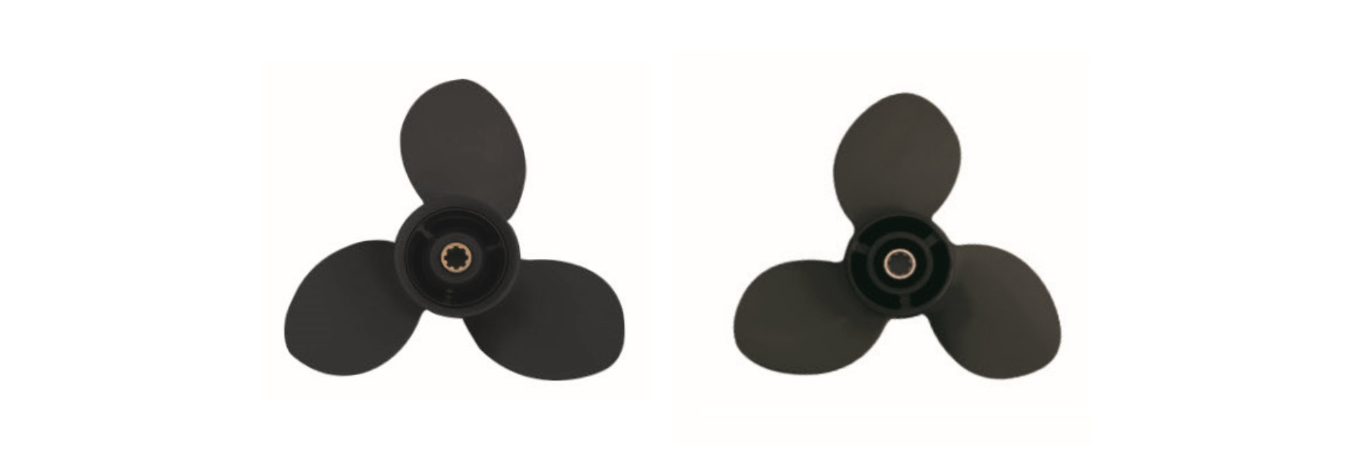 Aluminum 4-Blade Boat Propeller 10x7 – High Thrust For Honda BF8/9.9/15/20HP Outboards